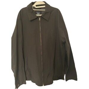 Gap Mens Vintage Black Workwear Rain Resistant Jacket Size XLT